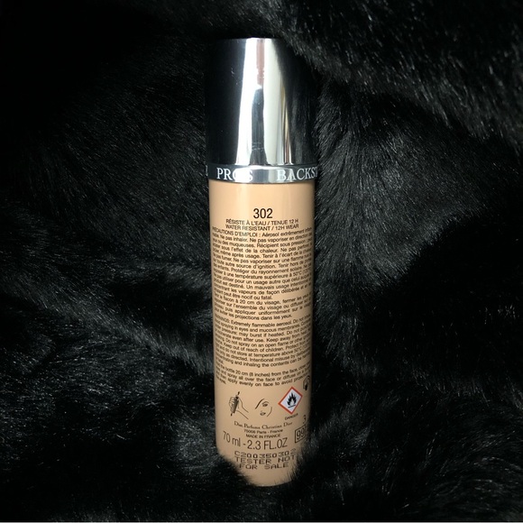 christian dior backstage airflash spray foundation